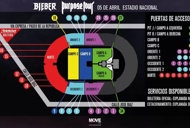 Justin Bieber en Lima: esto es lo que debes saber antes de ir al concierto