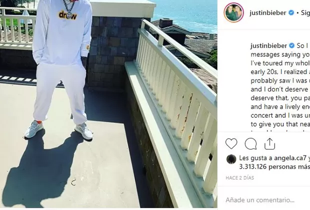 Justin Bieber retiro de la música