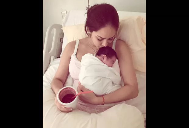 Karen Schwarz difundió nueva foto de su hija Antonia