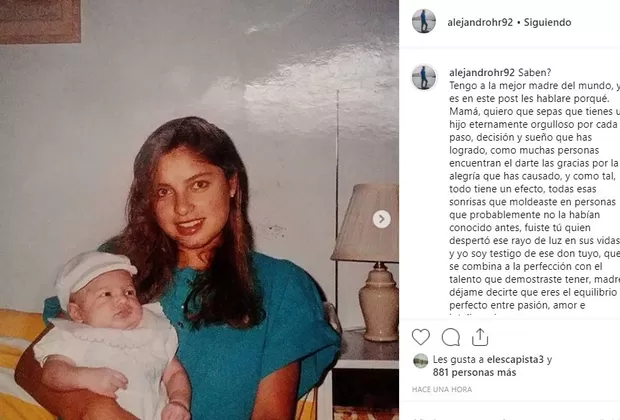 Karina Rivera hijo mayor