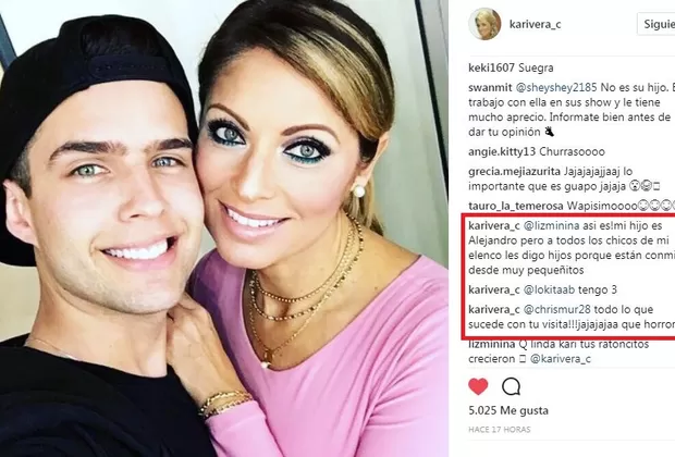 ¿Por qué esta foto de Karina Rivera con su 