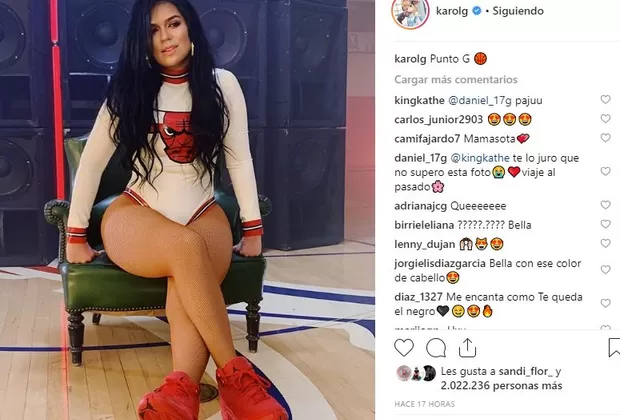Karol G nuevo look