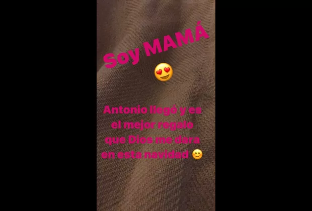 Katty García ya es mamá