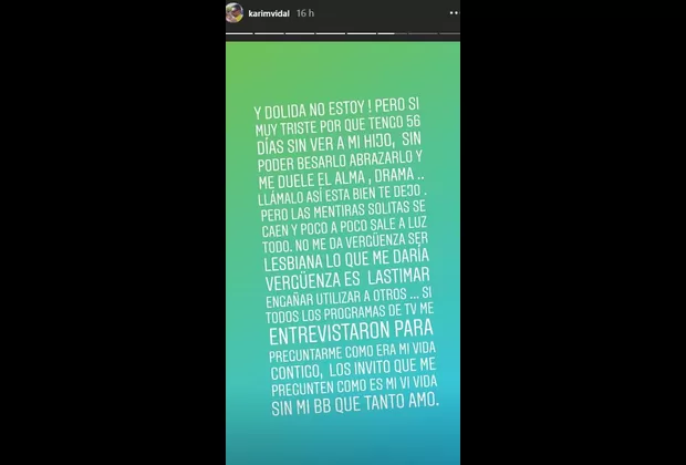 Katty García se lució con misterioso galán y Karim Vidal hizo reveladora publicación