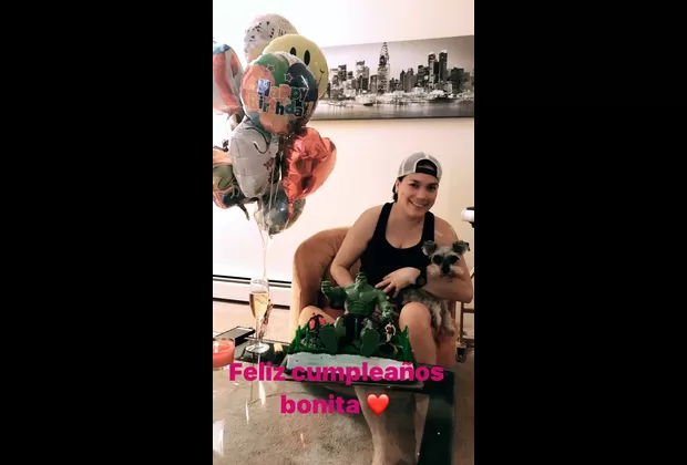 Katty García sorprendió a su novia por este motivo