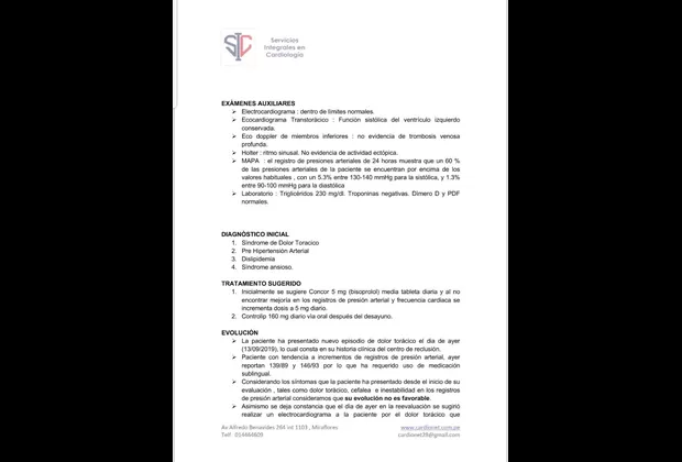 Keiko Fujimori: informe médico recomienda evaluación urgente en centro asistencial