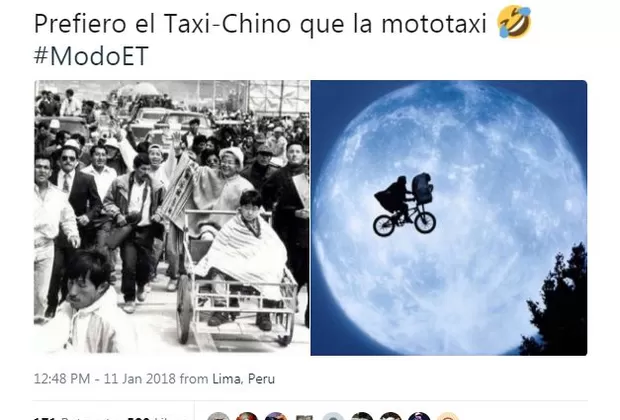Kenji Fujimori: “Prefiero el taxi - chino que la mototaxi”