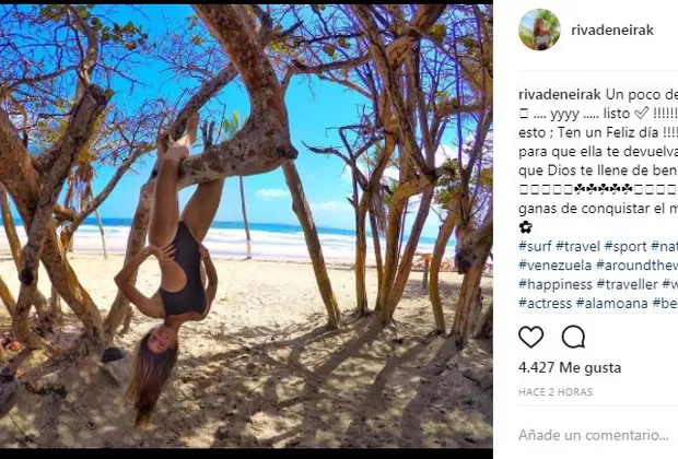 Korina Rivadeneira dedicó a sus fans este optimista mensaje en Instagram