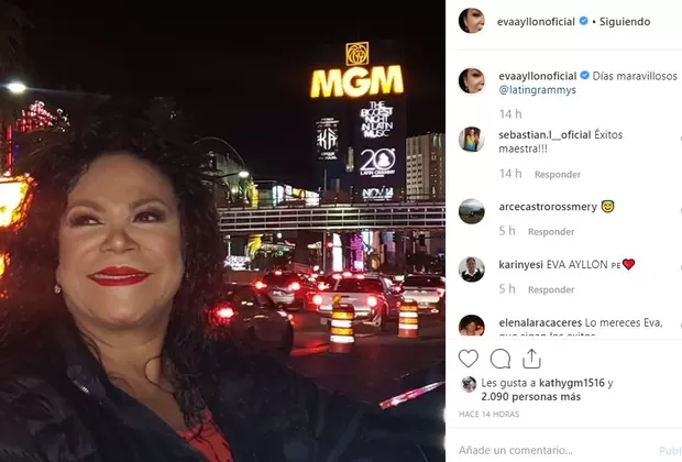 Latin Grammy 2019: Eva Ayllón recibe premio a la trayectoria
