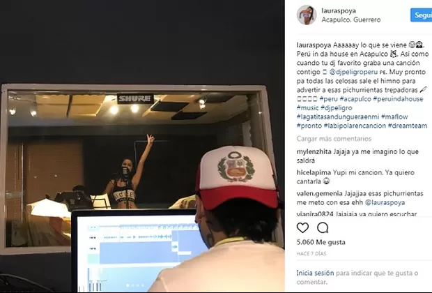 Laura Spoya sorprende al debutar en la música con conocido DJ
