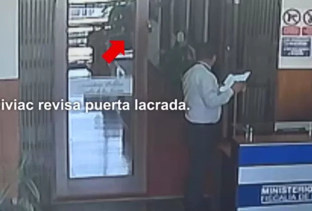 Lava Jato: video muestra cómo violaron lacrado en oficina de exasesor de la Fiscalía