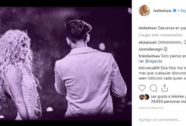 Leslie Shaw se pronunció así tras la muerte de Legarda