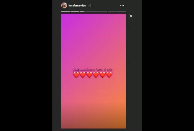 Legarda: Luisa Fernanda W le dedica conmovedor mensaje al recordar su cumpleaños
