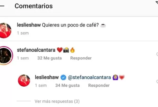 ¿Leslie Shaw está en coqueteos con el tatuador Stefano Alcántara?