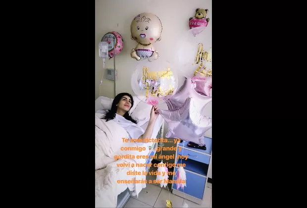 Leysi Suárez ya es mamá