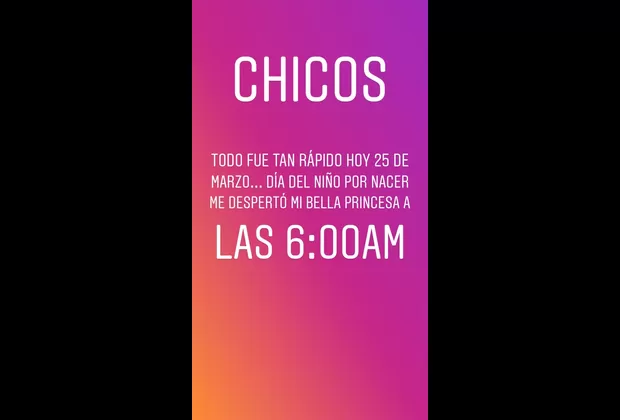 Leysi Suárez ya es mamá