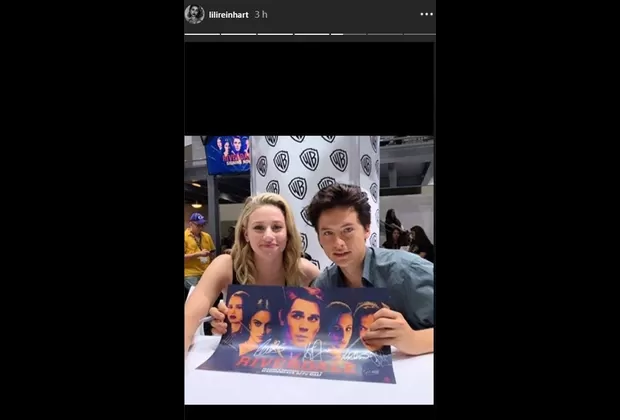 Lili Reinhart desmiente separación de Cole Sprouse con esta imagen 