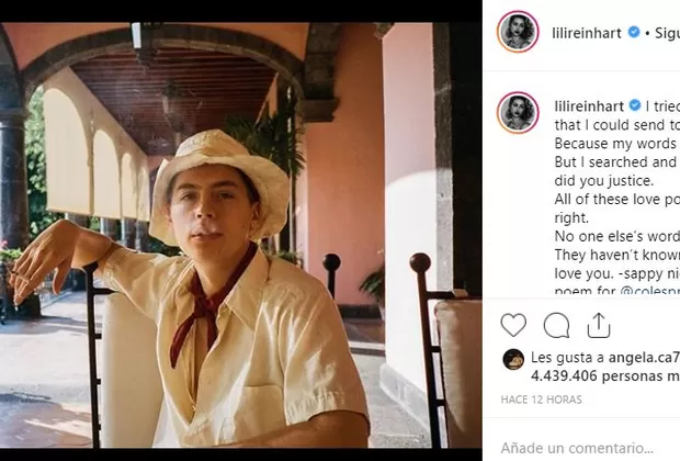 Cole Sprouse cumpleaños Lili Reinhart