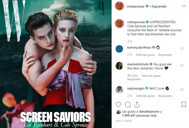 Cole Sprouse y Lili Reinhart
