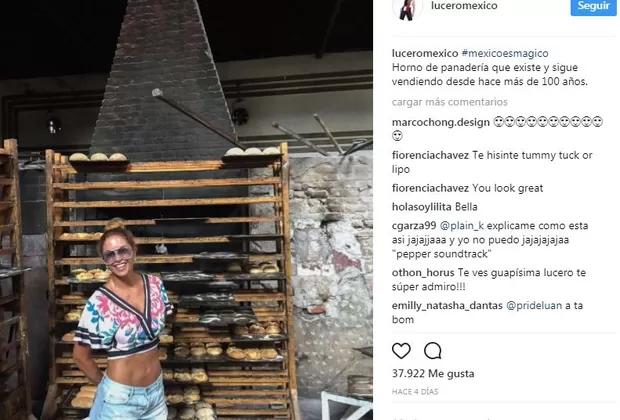 Lucero: ¿por qué esta foto de su abdomen llama tanto la atención?