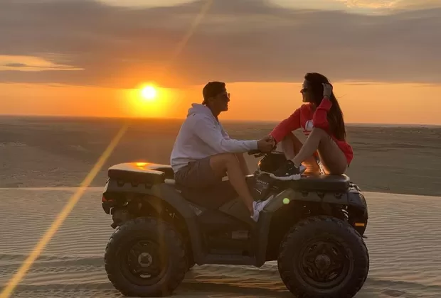 Luciana Fuster y Emilio Jaime confirmaron su relación con estas fotografías