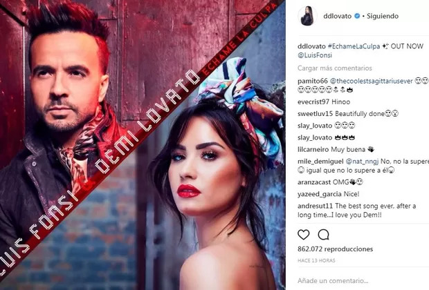 Luis Fonsi y Demi Lovato estrenan video