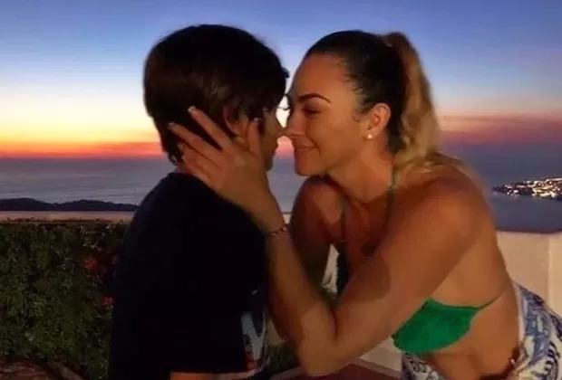 Luis Miguel: su hijo Miguel apareció en esta foto junto a Aracely Arámbula