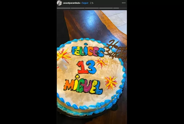 Luis Miguel y Aracely Arámbula: Su hijo Miguel celebró sus 13 años en México