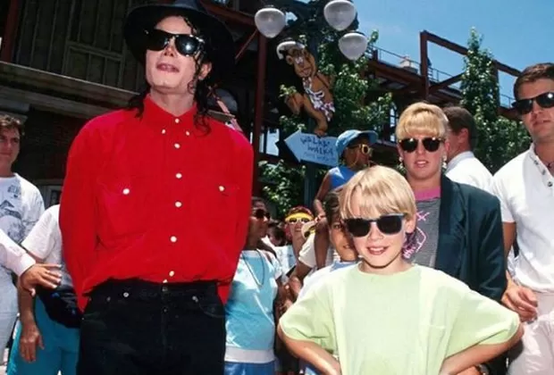 Macaulay Culkin y Michael Jackson