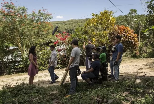 Magdyel Ugaz graba 'Colorina' en Tarapoto