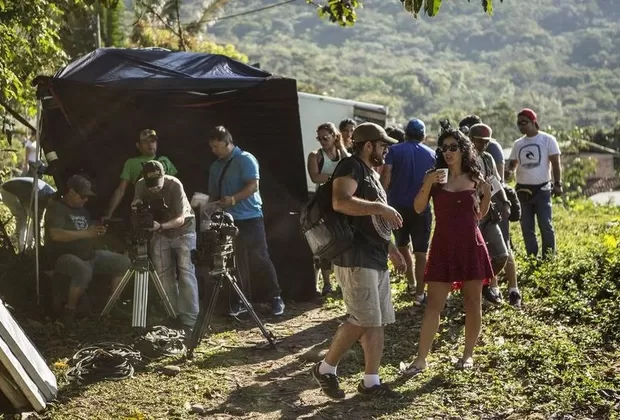 Magdyel Ugaz graba 'Colorina' en Tarapoto