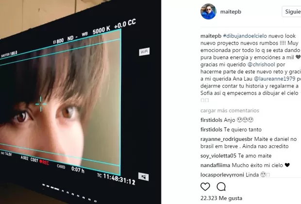 Instagram: ¿Maité Perroni volvió a lucir el look que llevaba en RBD?