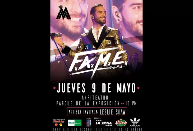 Maluma en Lima 2019