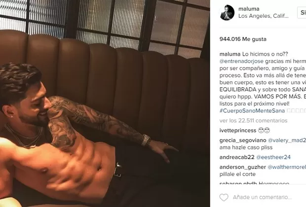 Maluma publica esta foto y enloquece a sus seguidores 