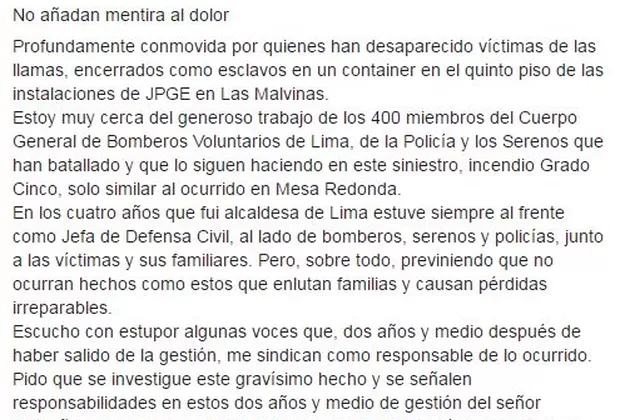 Las Malvinas: versión de Castañeda sobre containers no coincide con Google