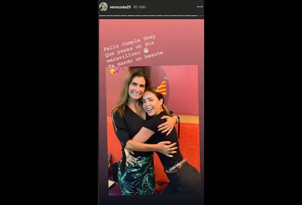 Sheyla Rojas y la mamá de Patricio Parodi