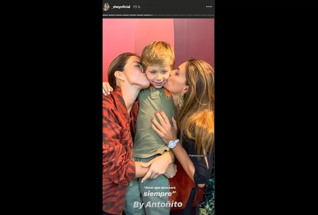 Sheyla Rojas y mamá de Patricio Parodi