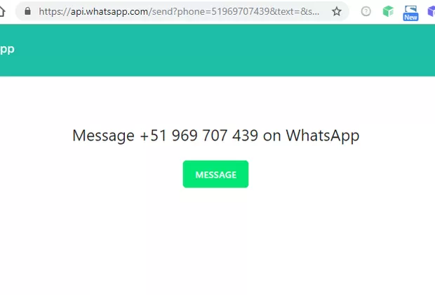 ¿Cómo enviar un mensaje de WhatsApp sin agregar contactos?