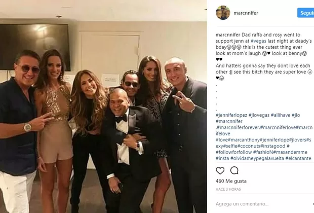 ¡Marc Anthony celebró su cumpleaños número 49 con Jennifer López!