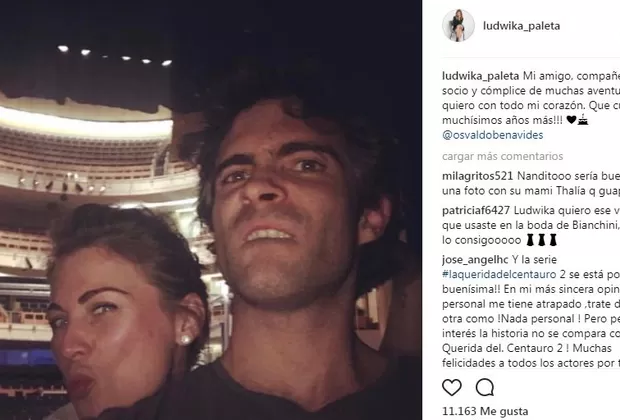 Instagram: Ludwika Paleta compartió foto con 'Nandito' y esto fue lo que pasó