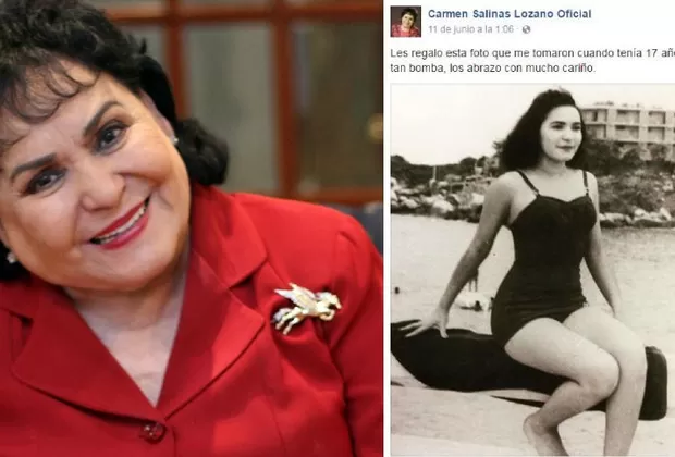 Personaje de María la del barrio comparte foto de su juventud y remece las redes