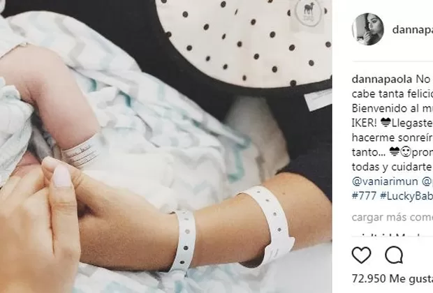 'María Belén': Danna Paola dedicó tierno mensaje a su sobrino recién nacido