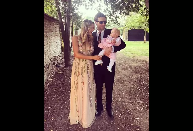 María Grazia Gamarra disfruta así de sus cortas vacaciones junto a su hija Eva