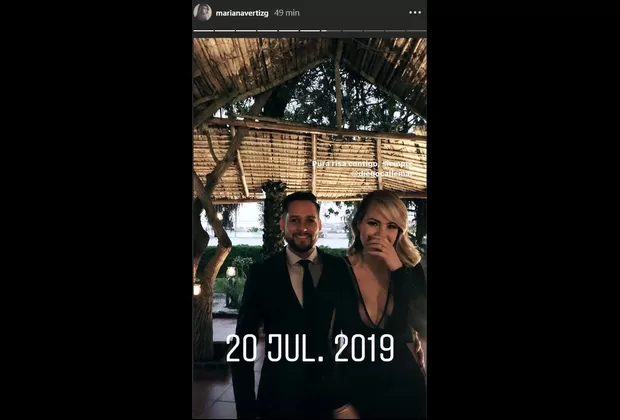 Mariana Vértiz presentó a su pareja tras polémica con Gino Pesaressi