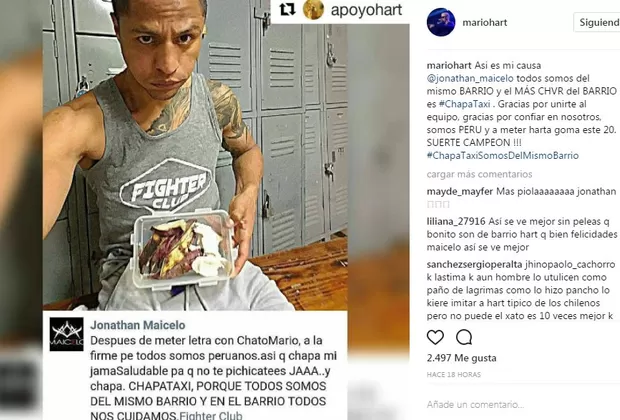 Mario Hart y Jonathan Maicelo limaron asperezas