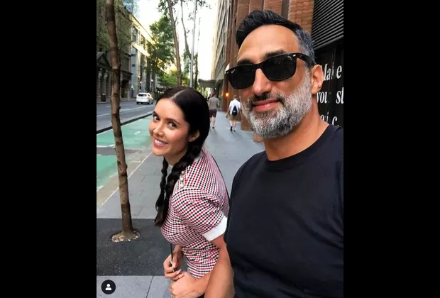 Marlene Favela recibió así el 2019 junto a su esposo libanés