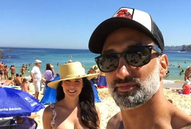 Marlene Favela recibió así el 2019 junto a su esposo libanés