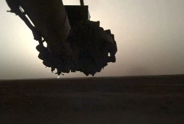 NASA amanecer y atardecer en Marte 