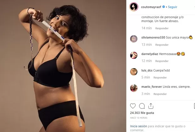 Mayra Couto se luce en ropa interior sin temor a críticas: 
