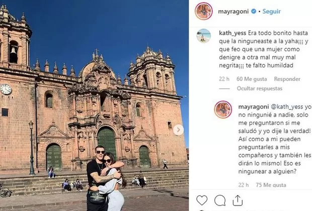 Mayra Goñi responde a usuarios que la critican por hablar de Yahaira Plasencia 